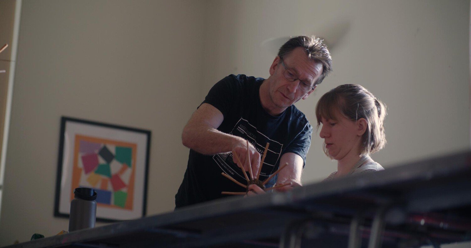 Forgan Arts Centre Video Case Study | Dundee Creative Video Production 2 Son Of The Sea Video Production Forgan Arts Basket Weaving
